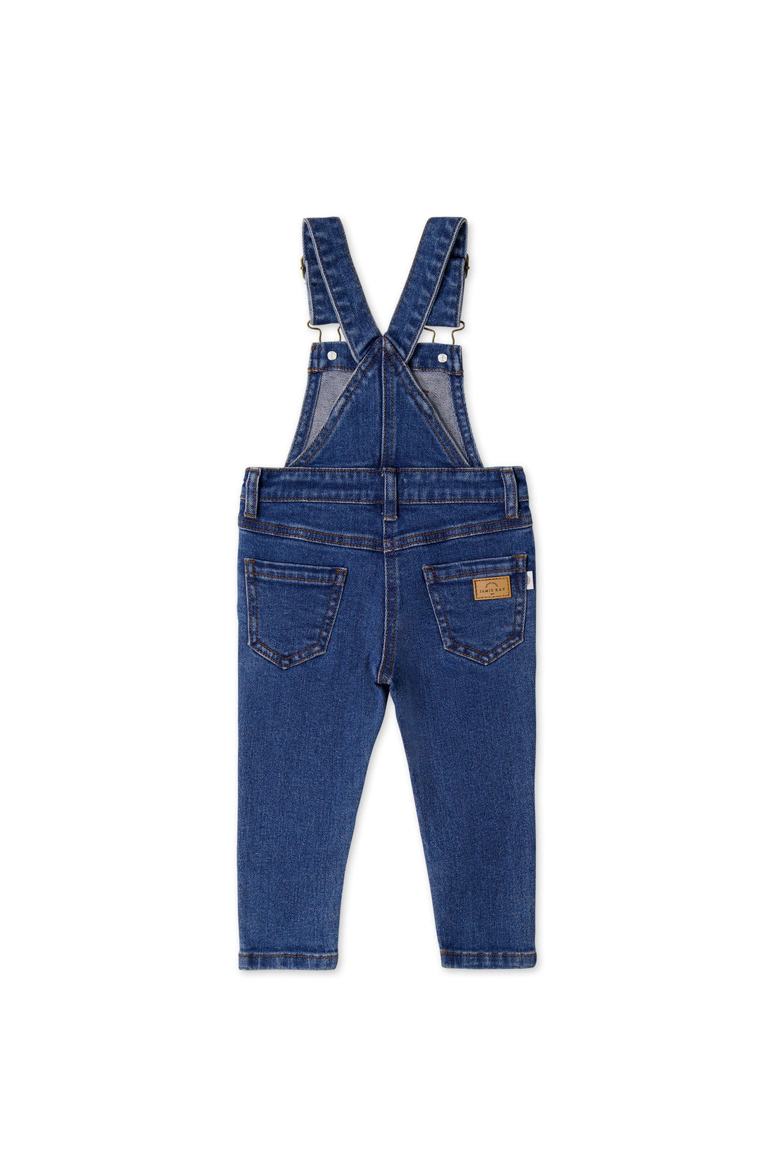 Jordie Overall - Mid Wash Denim Childrens Overall from Jamie Kay Australia