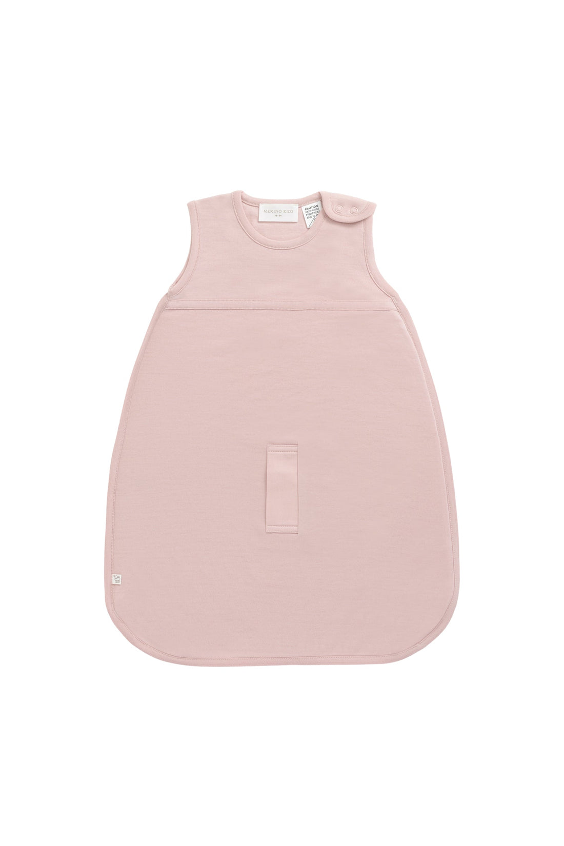 Cocooi Merino Sleeping Bag - Cloud Pink Childrens Sleeping Bag from Jamie Kay Australia