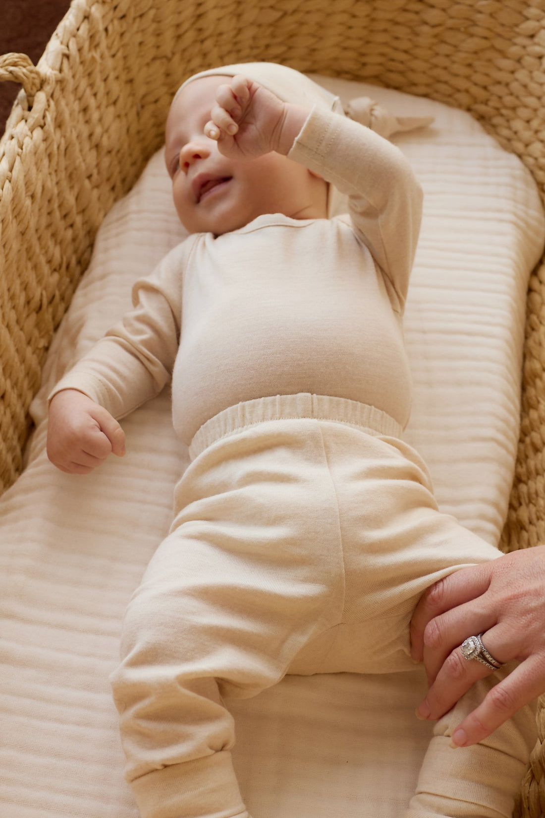 Merino Legging - Natural Childrens Legging from Jamie Kay Australia