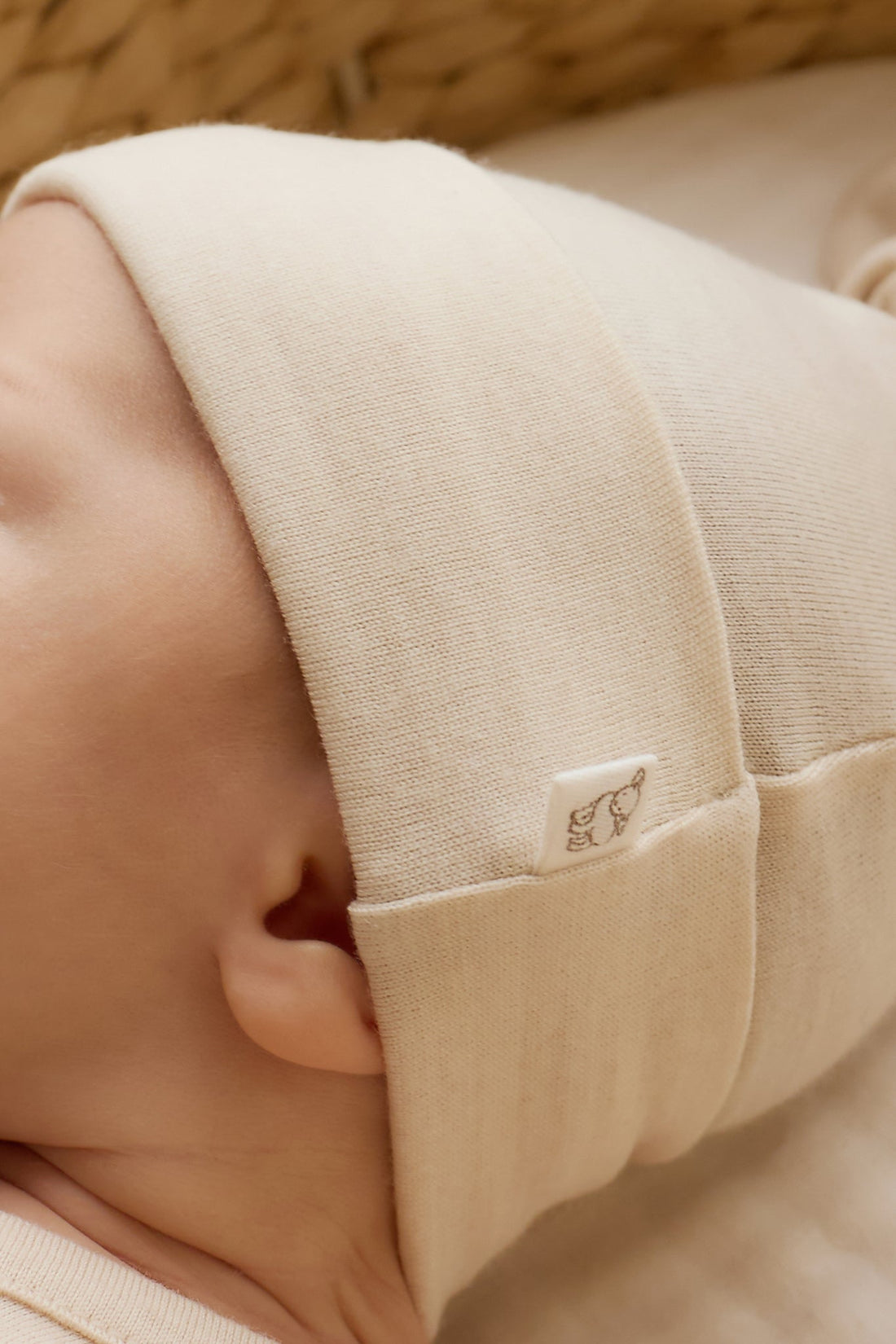 Merino Beanie - Natural Childrens Beanie from Jamie Kay Australia