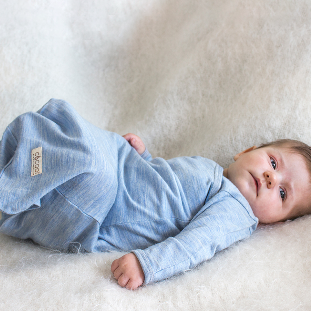 Merino Kids Cocooi Merino Gown Childrens Sleep Gown from Jamie Kay Australia