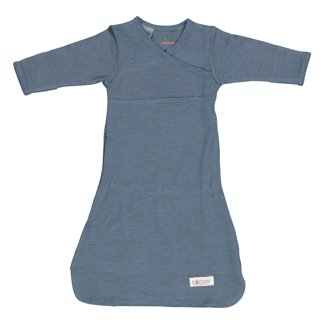 Merino Kids Cocooi Merino Gown Childrens Sleep Gown from Jamie Kay Australia