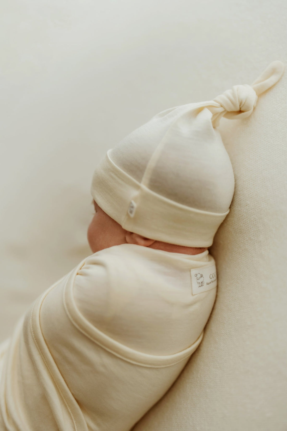 Cocooi Merino Babywrap - Cloud Childrens Sleeping Bag from Jamie Kay Australia