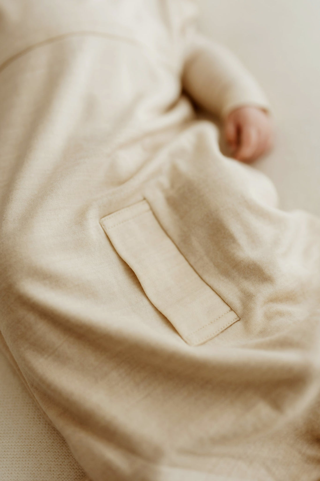 Cocooi Merino Sleeping Bag - Natural Childrens Sleeping Bag from Jamie Kay Australia