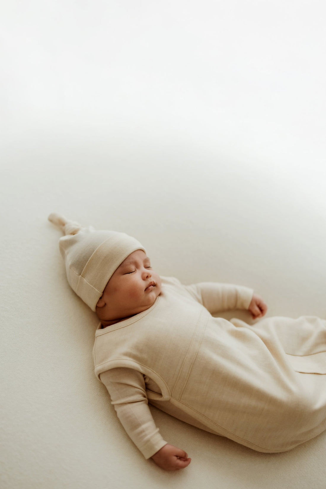 Cocooi Merino Sleeping Bag - Natural Childrens Sleeping Bag from Jamie Kay Australia