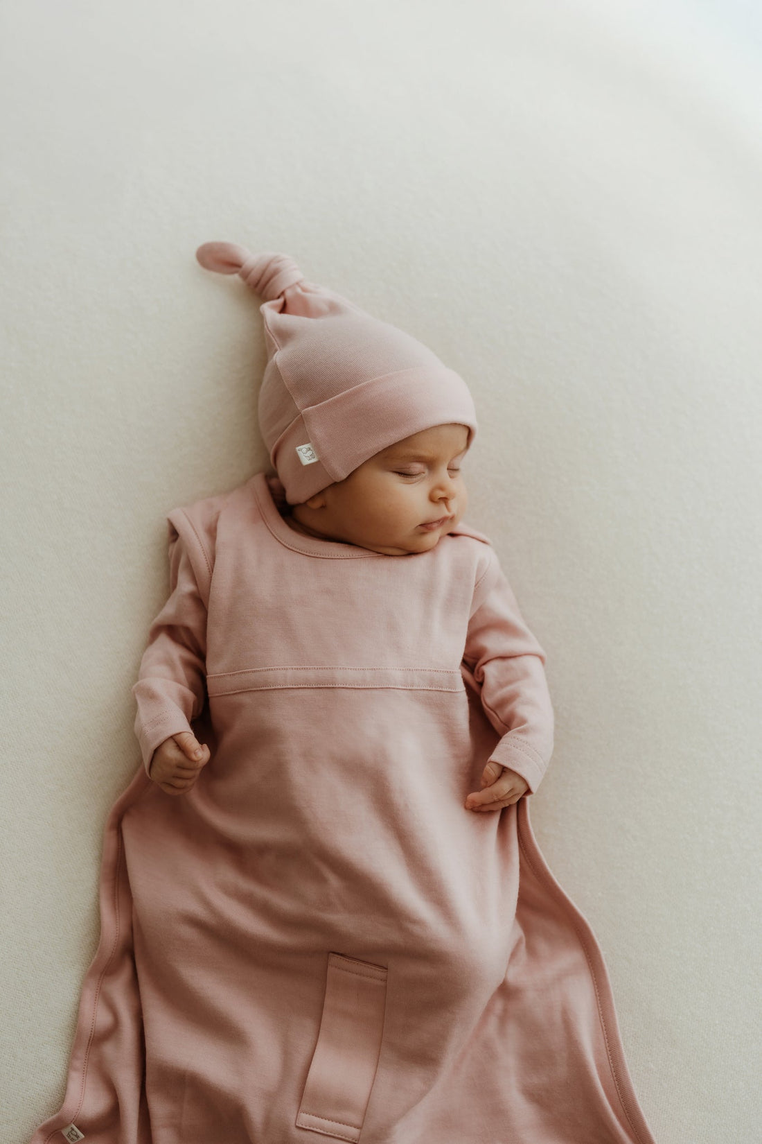Cocooi Merino Sleeping Bag - Cloud Pink Childrens Sleeping Bag from Jamie Kay Australia