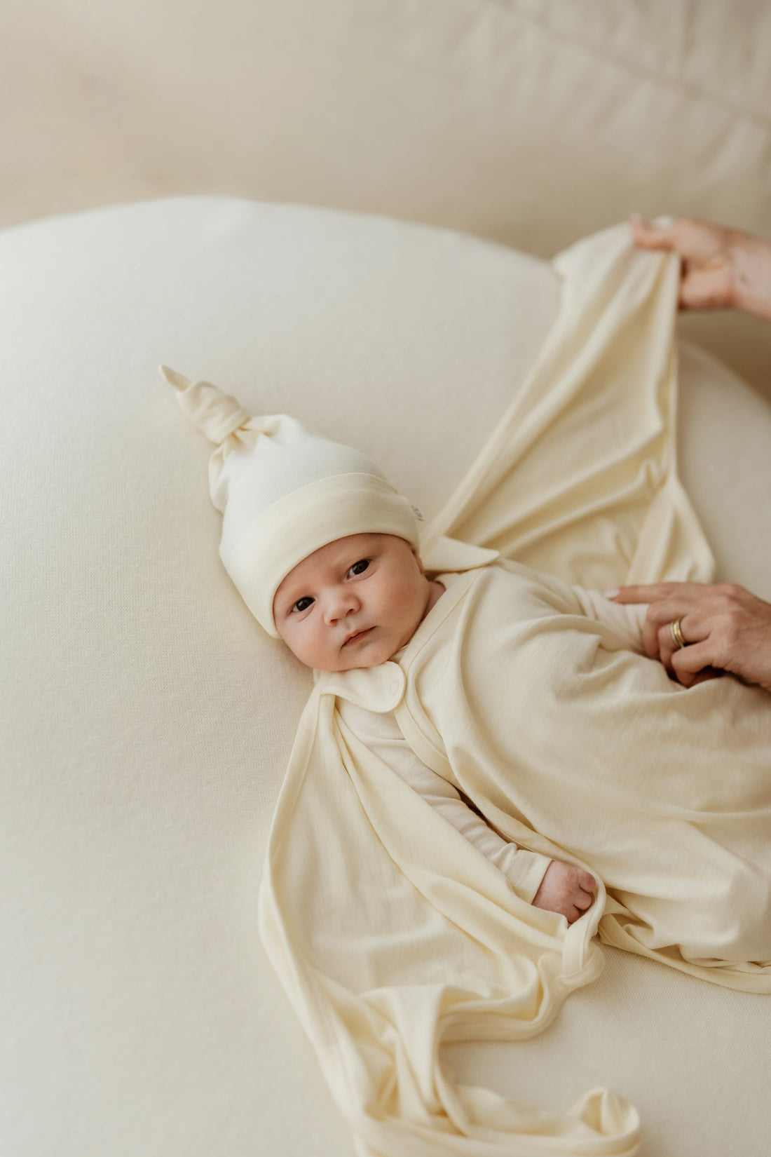 Cocooi Merino Babywrap - Cloud Childrens Sleeping Bag from Jamie Kay Australia