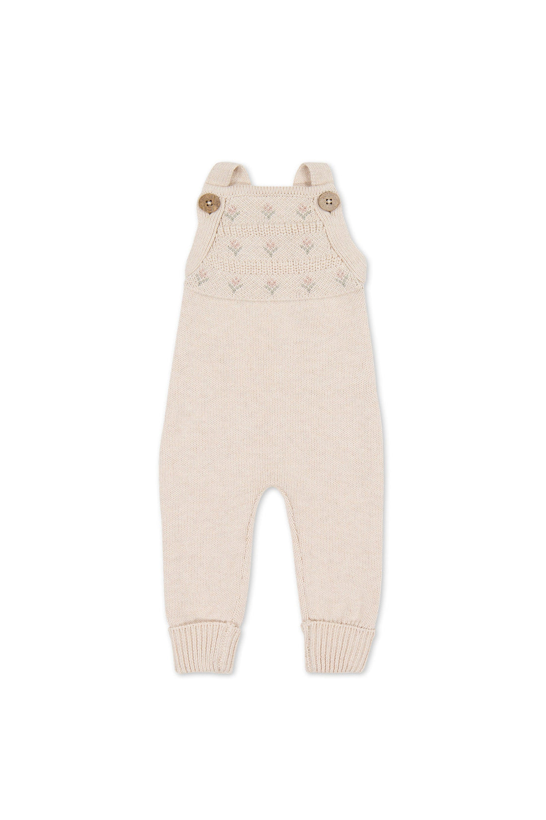 Miranda Playsuit - Miranda Light Oatmeal Marle Childrens Playsuit from Jamie Kay Australia