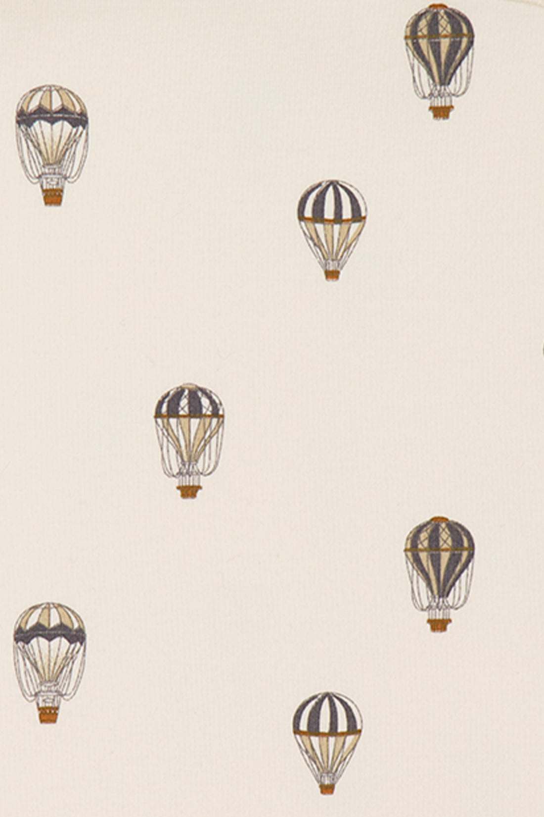 Organic Cotton Cot Sheet - Montgolfiere Cloud Childrens Accessories from Jamie Kay Australia