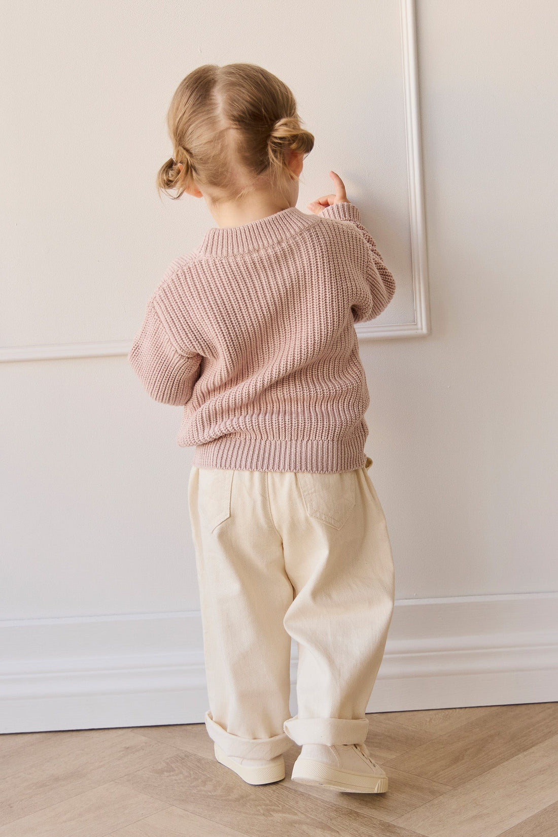 Morgan Jumper - Ballerina Marle Childrens Jumper from Jamie Kay Australia