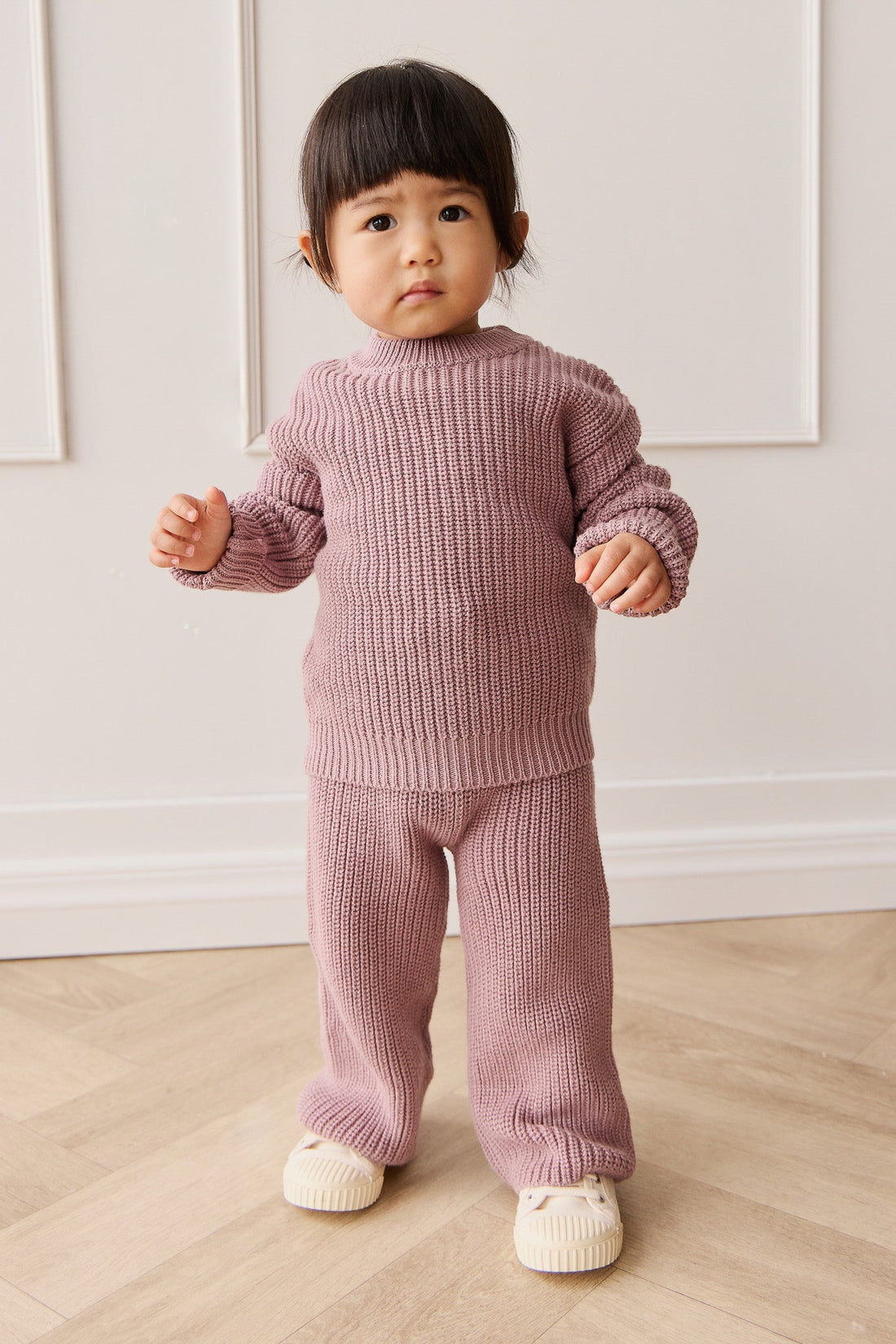 Morgan Jumper - Vintage Lilac Childrens Jumper from Jamie Kay Australia