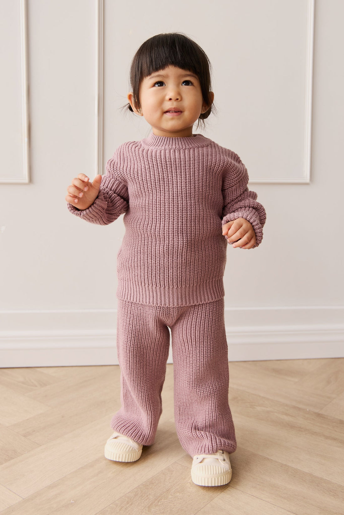 Morgan Jumper - Vintage Lilac Childrens Jumper from Jamie Kay Australia