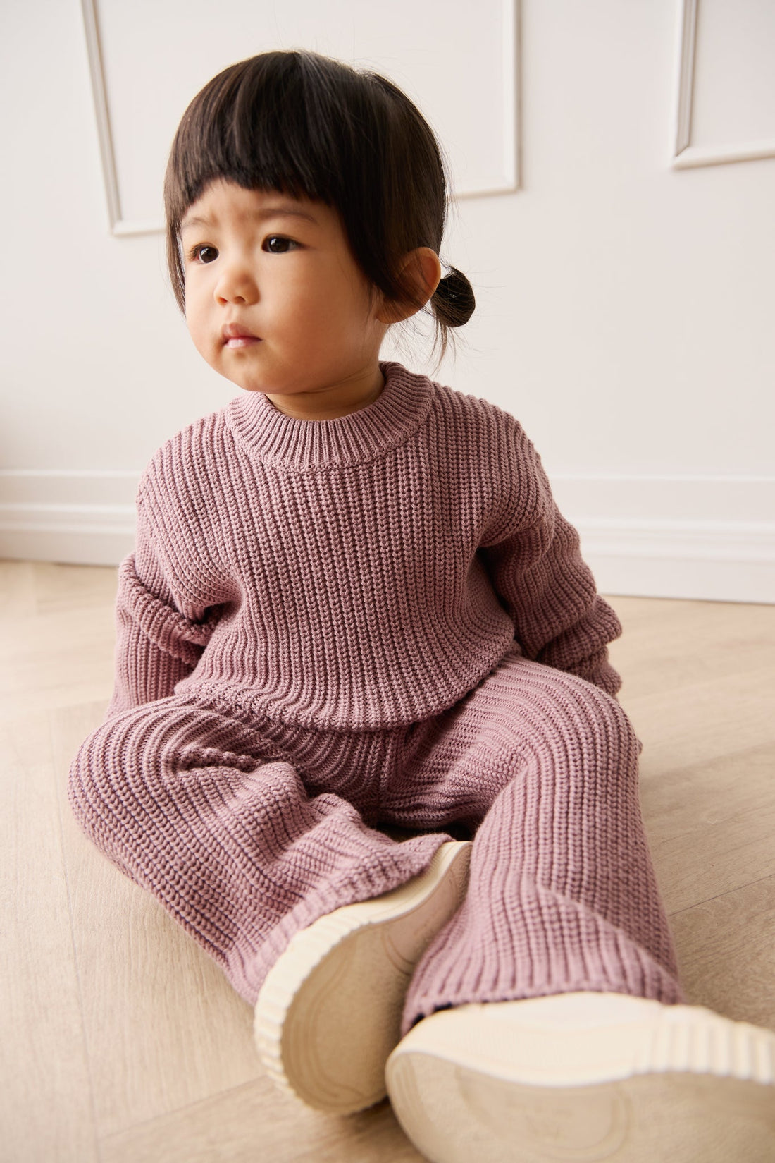 Morgan Jumper - Vintage Lilac Childrens Jumper from Jamie Kay Australia