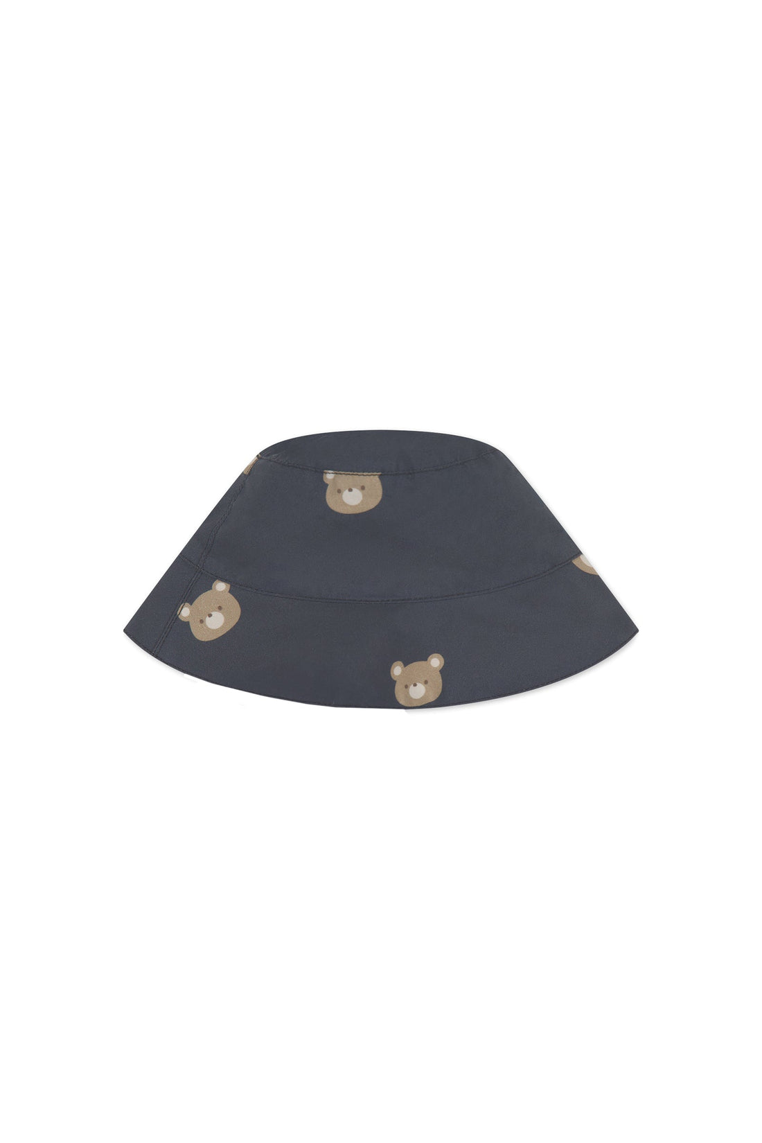 Organic Cotton Bucket Hat - Bobby Bears Shadow Childrens Hat from Jamie Kay Australia
