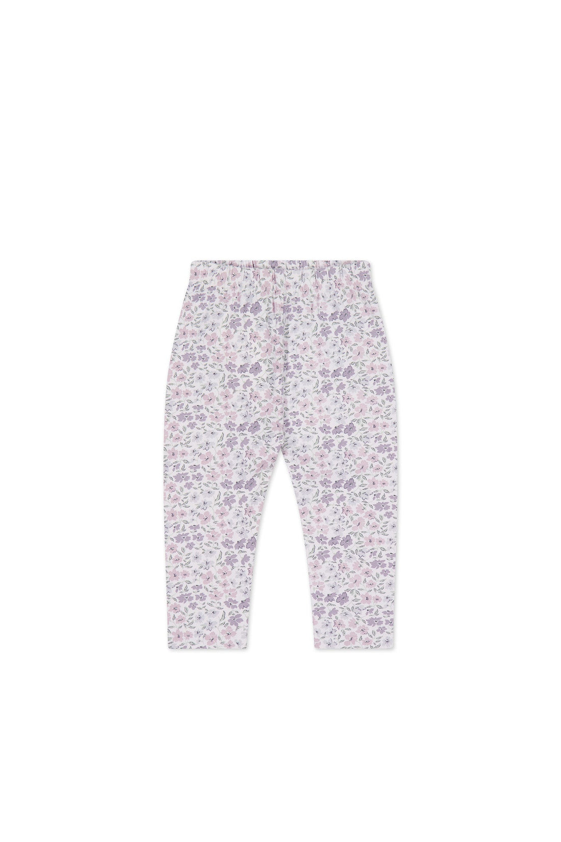 Organic Cotton Everyday Legging - Fifi Lilac Childrens Legging from Jamie Kay Australia