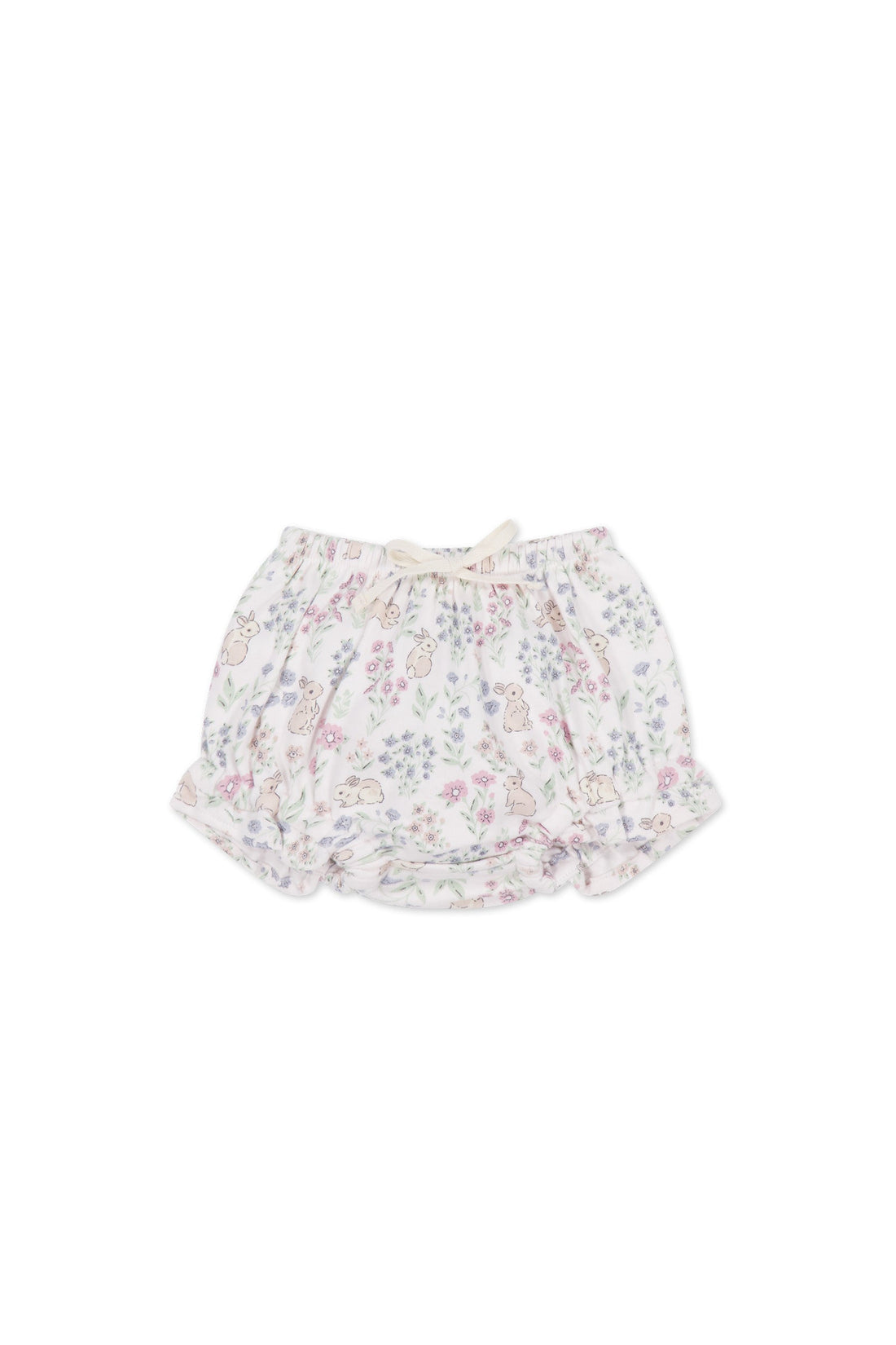 Organic Cotton Frill Bloomer - Penny's Egg Hunt Parisian Pink Childrens Bloomer from Jamie Kay Australia