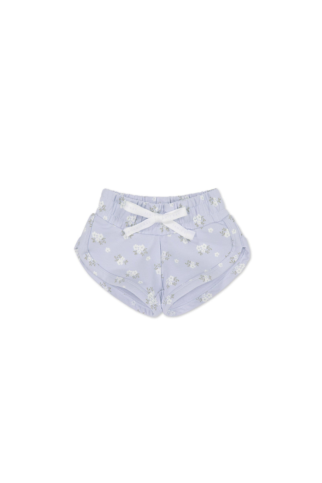 Organic Cotton Ivy Shortie - Rose Floral Smoke Childrens Short from Jamie Kay Australia