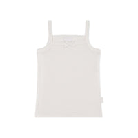 Organic Cotton Modal Singlet - Milk Childrens Singlet from Jamie Kay Australia
