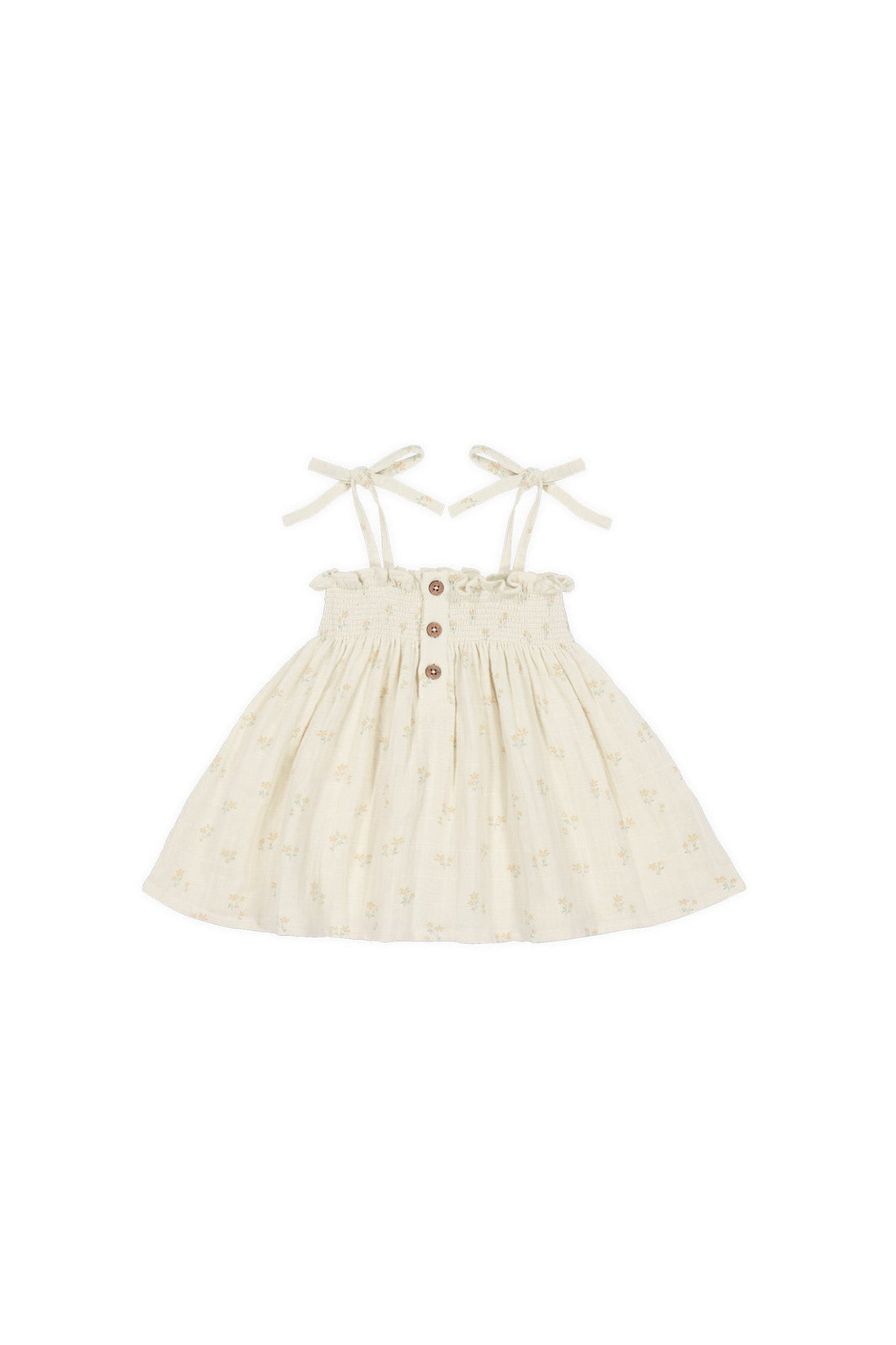 Organic Cotton Muslin Ellie Top - Pauline Chamomile Childrens top from Jamie Kay Australia