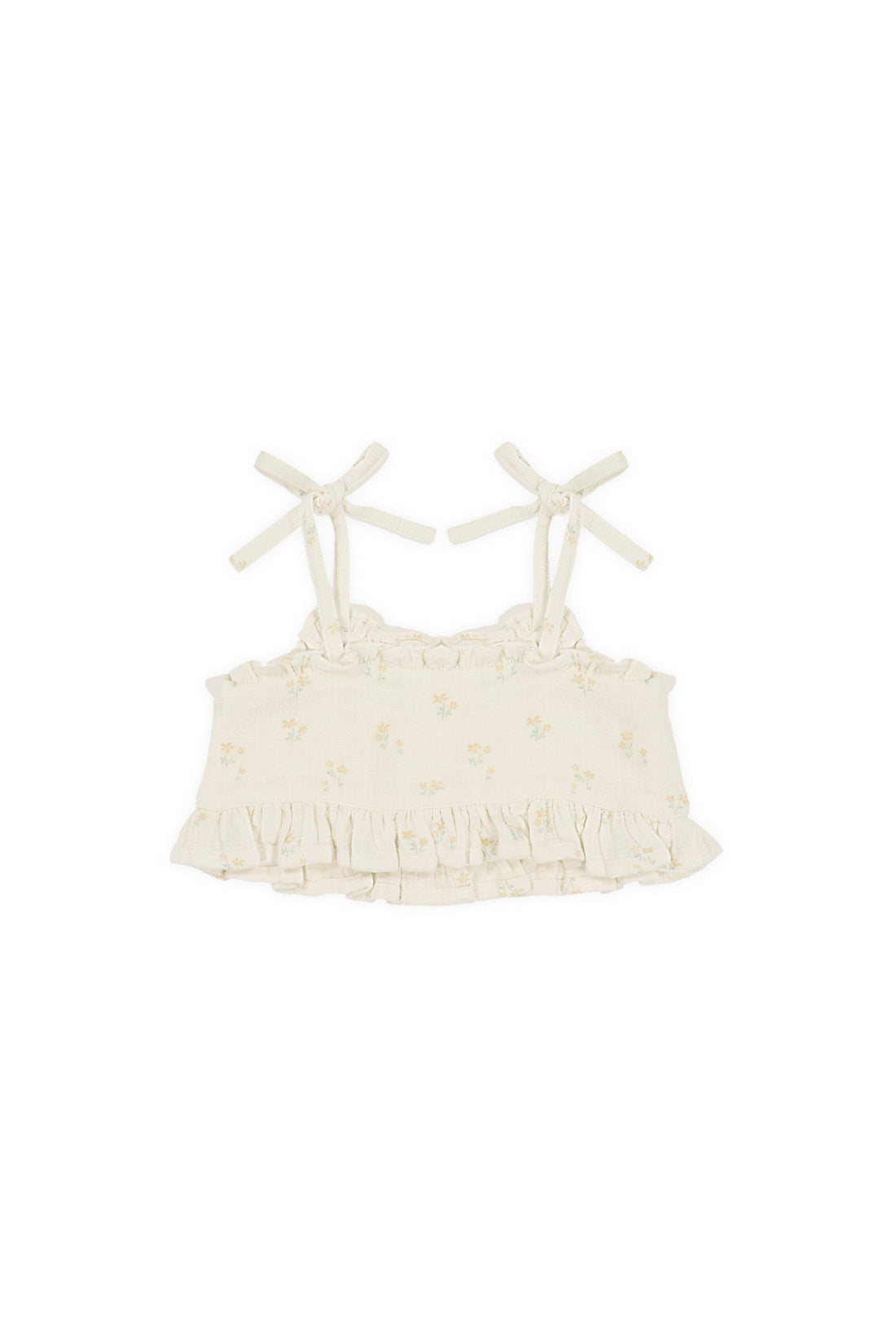 Organic Cotton Muslin Mirabel Top - Pauline Chamomile Childrens top from Jamie Kay Australia