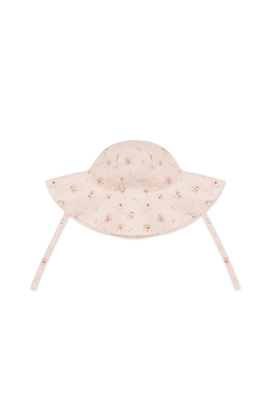 Organic Cotton Noelle Hat - Petite Fleur Soft Peony Childrens Hat from Jamie Kay Australia