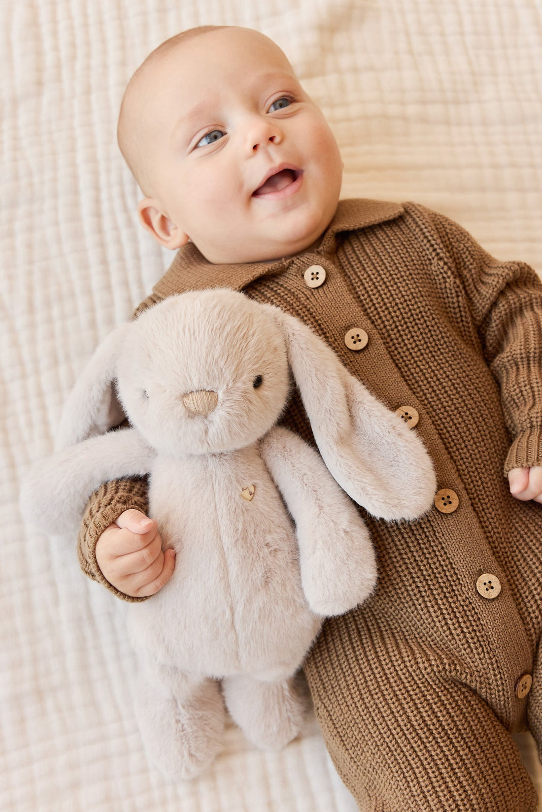 Snuggle Bunnies - Penelope - Beige Childrens Toy from Jamie Kay Australia