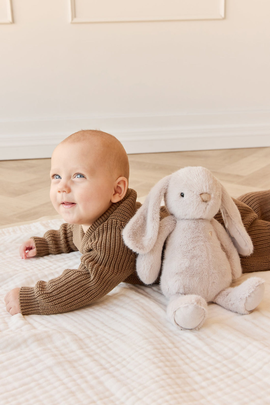 Snuggle Bunnies - Penelope - Beige Childrens Toy from Jamie Kay Australia