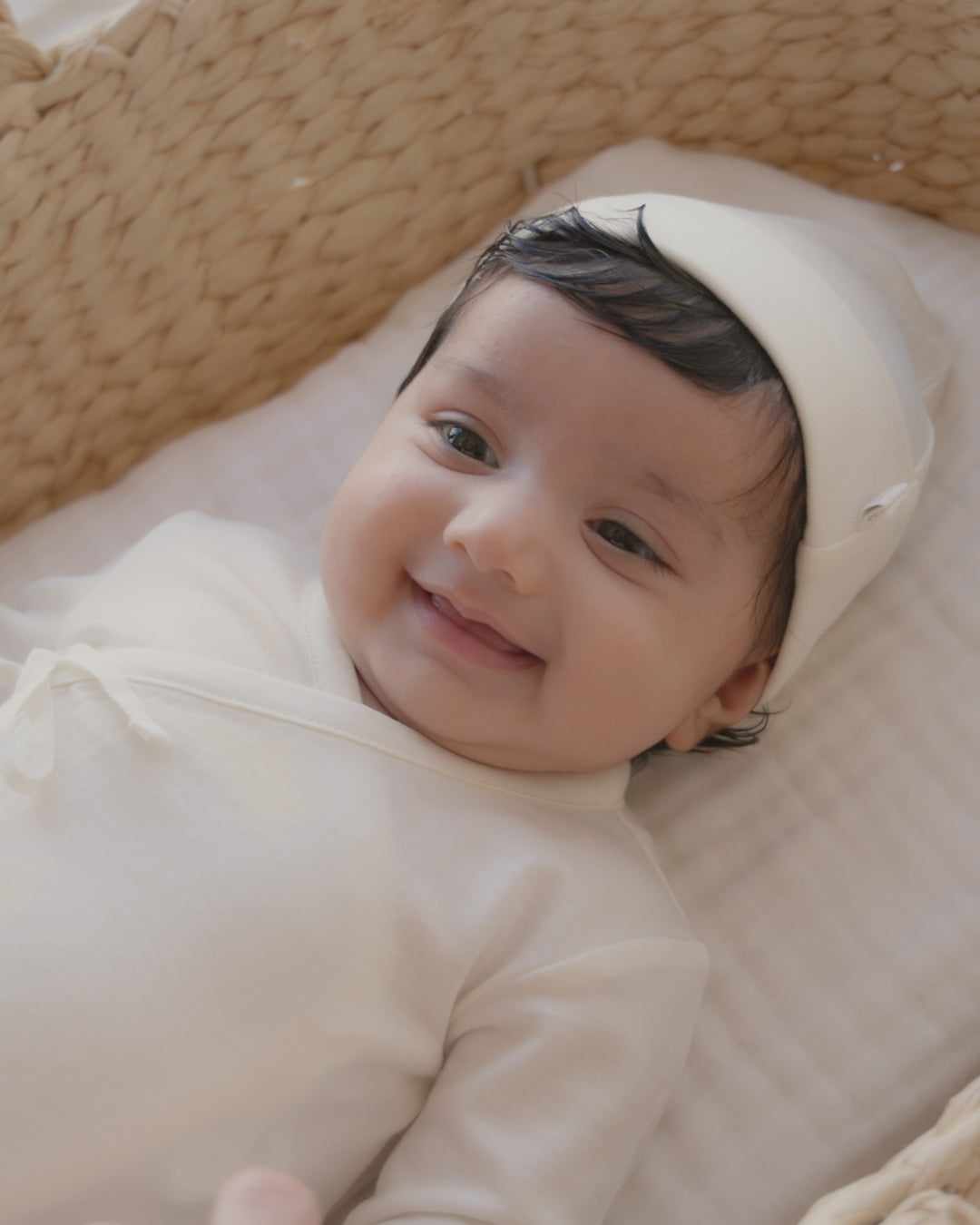 Merino Wrap Onepiece - Cloud Childrens Onepiece from Jamie Kay Australia