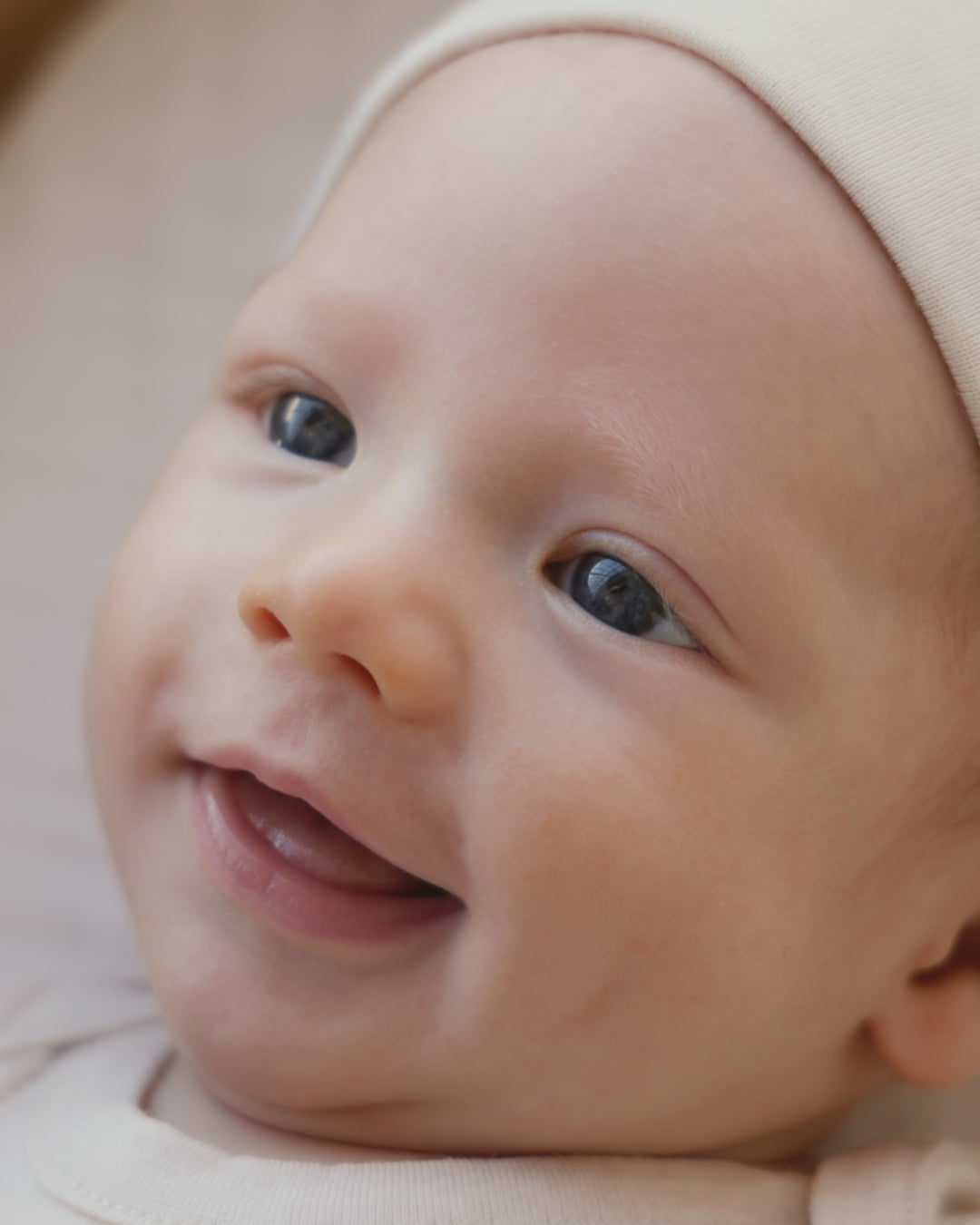 Merino Beanie - Natural Childrens Beanie from Jamie Kay Australia