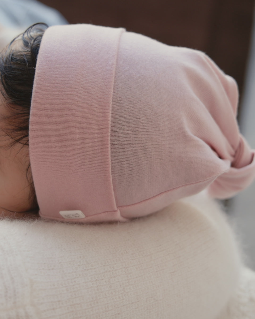 Merino Beanie - Cloud Pink Childrens Beanie from Jamie Kay Australia