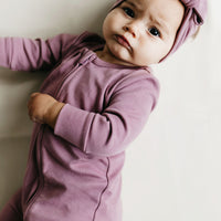 Pima Cotton Frankie Zip Onepiece - Lillium Childrens Onepiece from Jamie Kay Australia