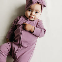 Pima Cotton Frankie Zip Onepiece - Lillium Childrens Onepiece from Jamie Kay Australia