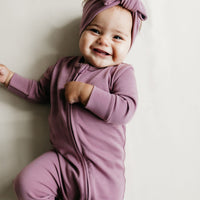 Pima Cotton Frankie Zip Onepiece - Lillium Childrens Onepiece from Jamie Kay Australia