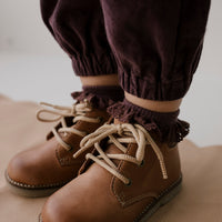 Leather Boot - Tan Childrens Footwear from Jamie Kay Australia