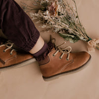 Leather Boot - Tan Childrens Footwear from Jamie Kay Australia