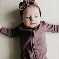 Pima Cotton Frankie Zip Onepiece - Twilight Childrens Onepiece from Jamie Kay Australia