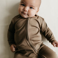 Pima Cotton Frankie Zip Onepiece - Cub Childrens Onepiece from Jamie Kay Australia