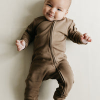 Pima Cotton Frankie Zip Onepiece - Cub Childrens Onepiece from Jamie Kay Australia