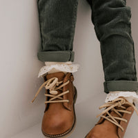 Leather Boot - Tan Childrens Footwear from Jamie Kay Australia