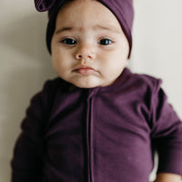 Pima Cotton Headband - Sugar Plum Childrens Headband from Jamie Kay Australia