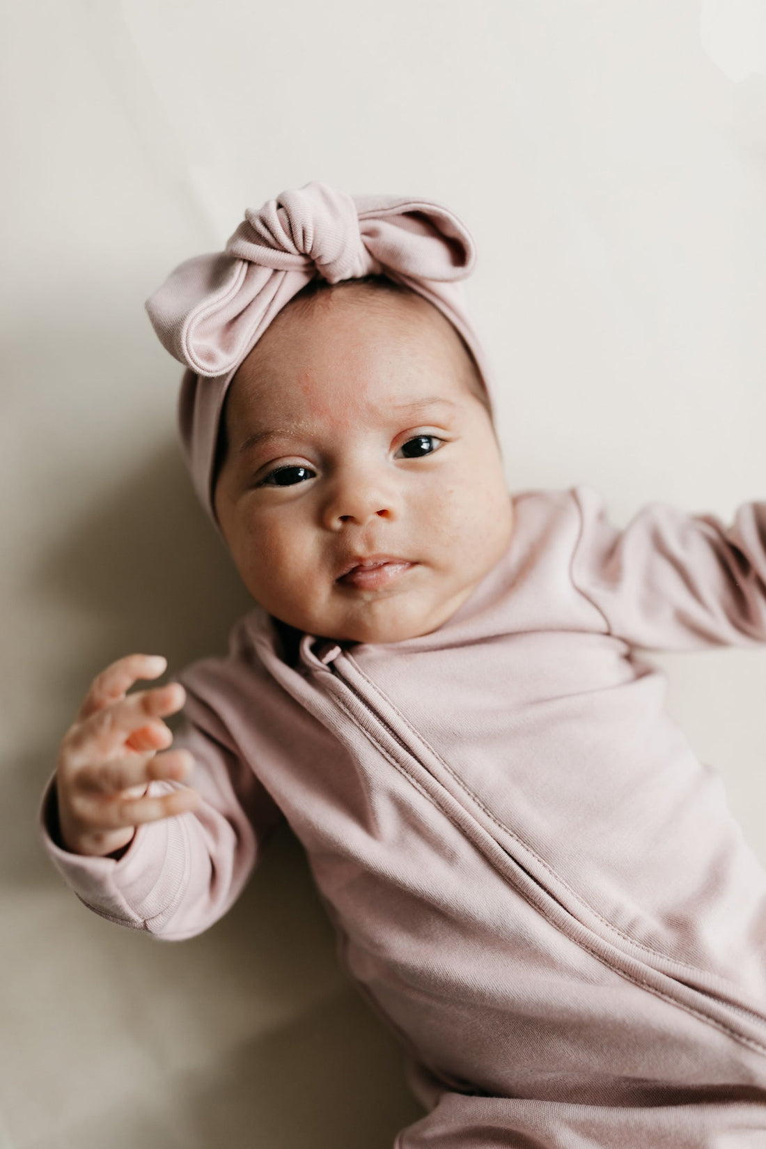 Pima Cotton Headband - Powder Pink Childrens Headband from Jamie Kay Australia