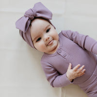 Organic Cotton Modal Headband - Periwinkle Childrens Headband from Jamie Kay Australia