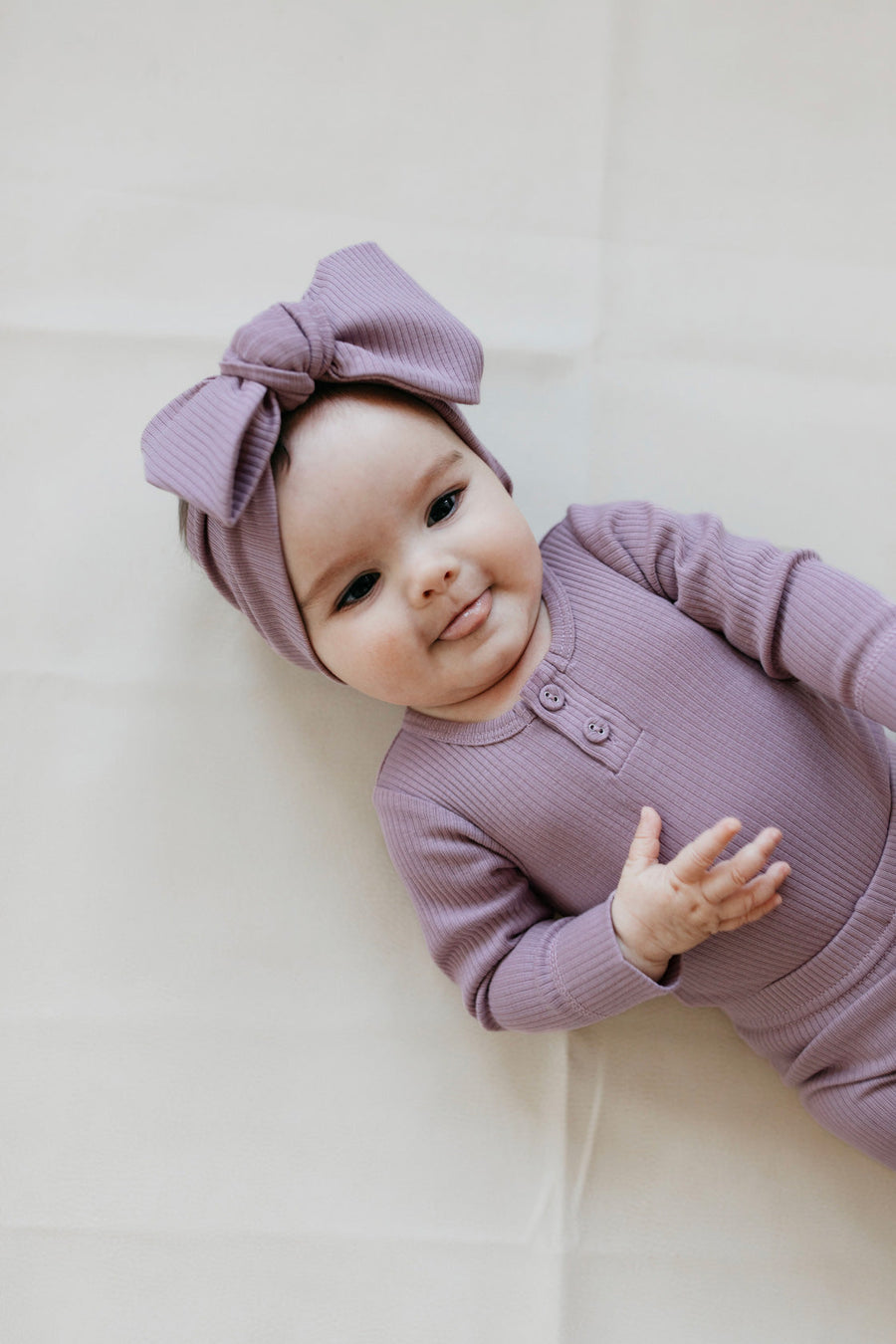 Organic Cotton Modal Headband - Periwinkle Childrens Headband from Jamie Kay Australia