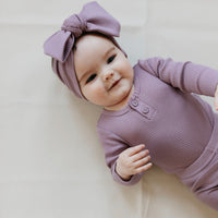 Organic Cotton Modal Headband - Periwinkle Childrens Headband from Jamie Kay Australia