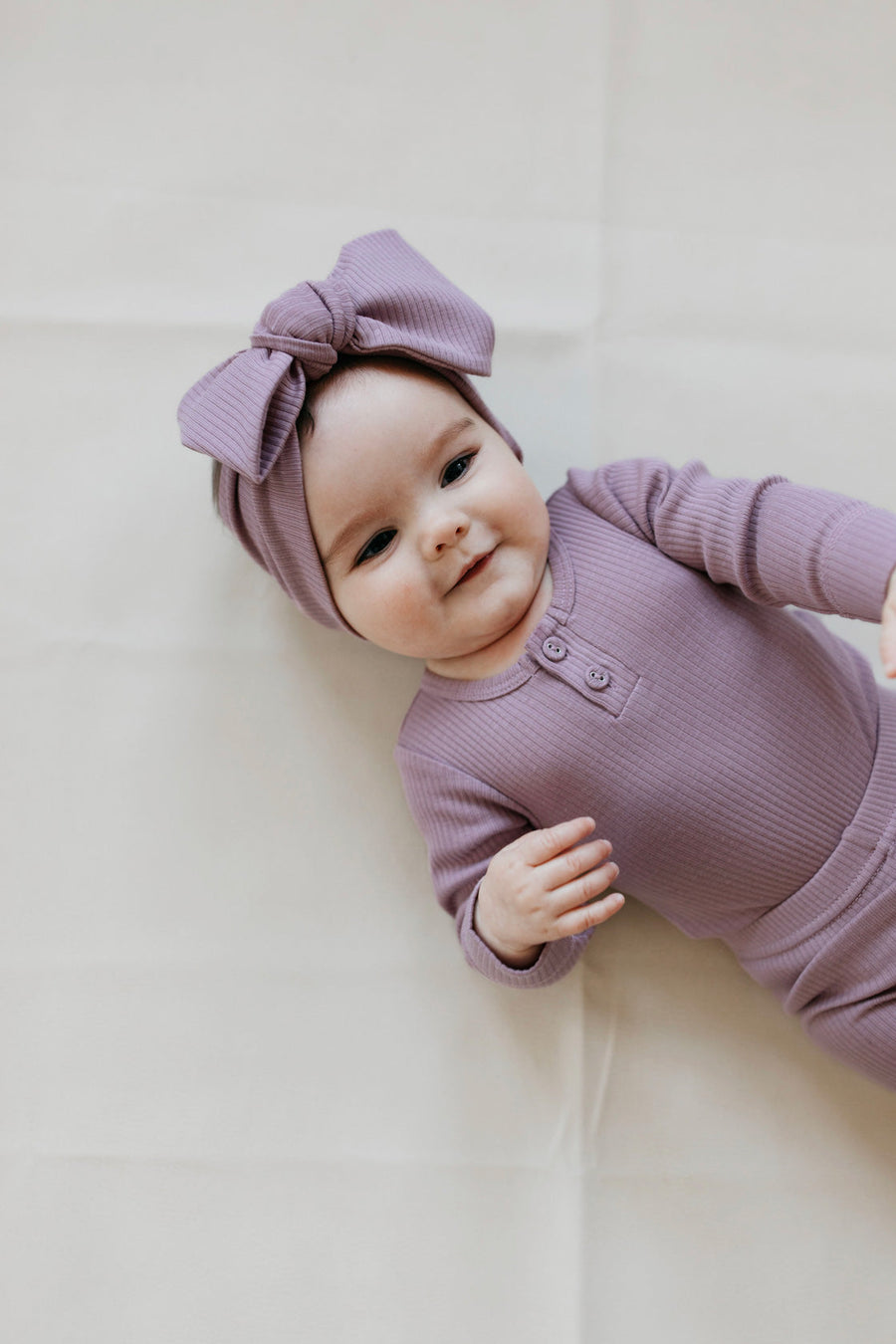 Organic Cotton Modal Headband - Periwinkle Childrens Headband from Jamie Kay Australia