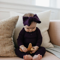 Organic Cotton Modal Headband - Fig Childrens Headband from Jamie Kay Australia