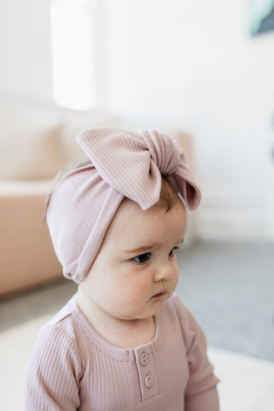 Organic Cotton Modal Headband - Rosie Childrens Headband from Jamie Kay Australia