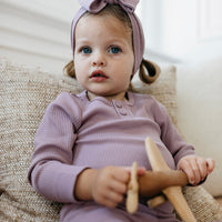 Organic Cotton Modal Headband - Periwinkle Childrens Headband from Jamie Kay Australia