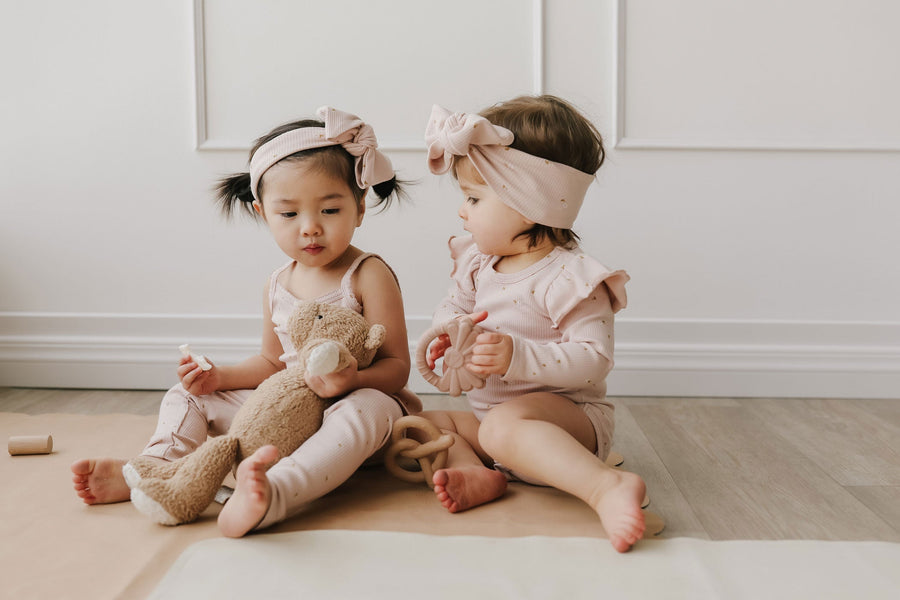 Organic Cotton Lilian Headband - Annie Ditzy Floral Childrens Headband from Jamie Kay Australia