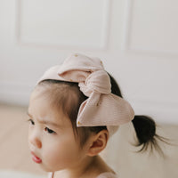 Organic Cotton Lilian Headband - Annie Ditzy Floral Childrens Headband from Jamie Kay Australia